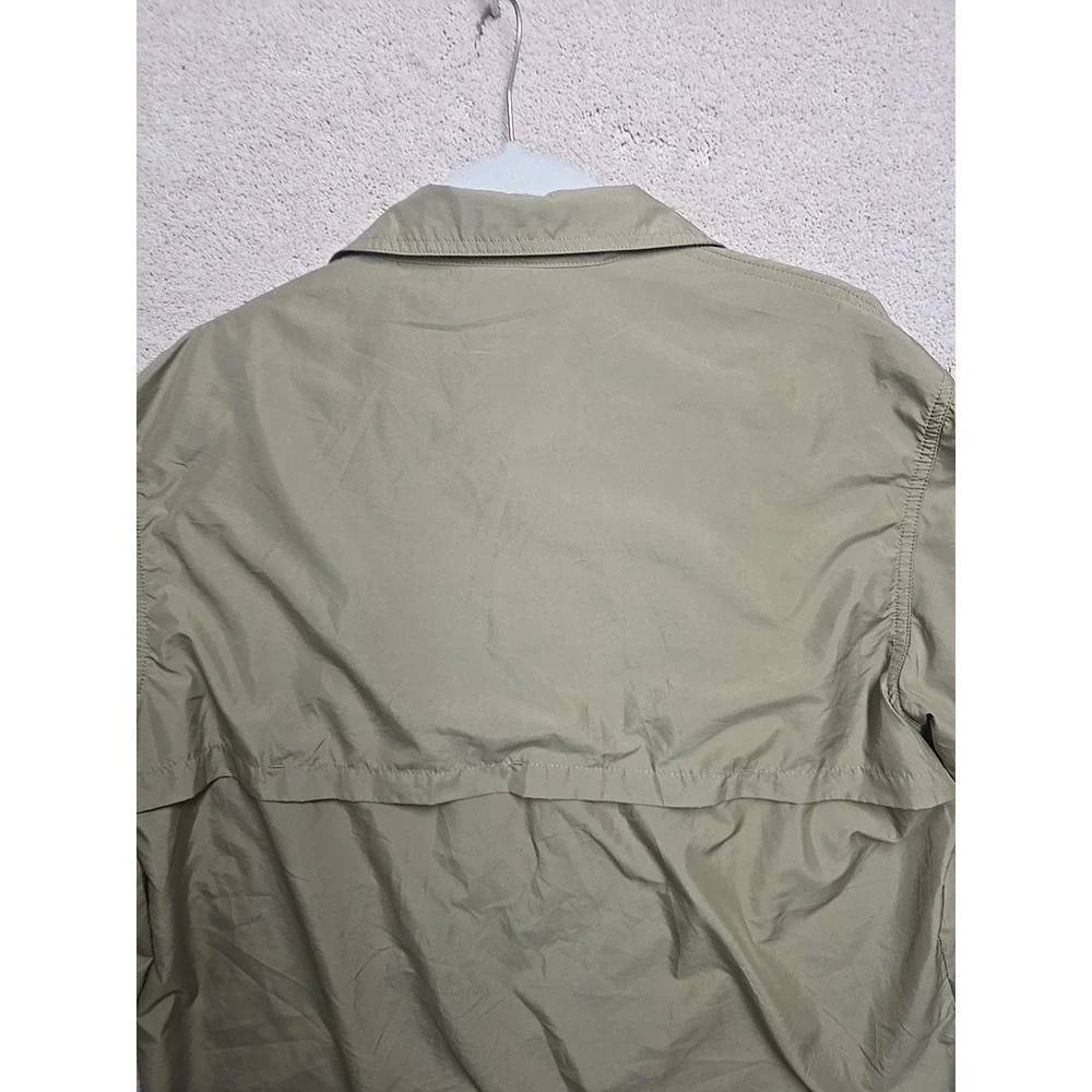 The North Face Nylon Mens Light‎ Weight Button Down Fishing Shirt XL